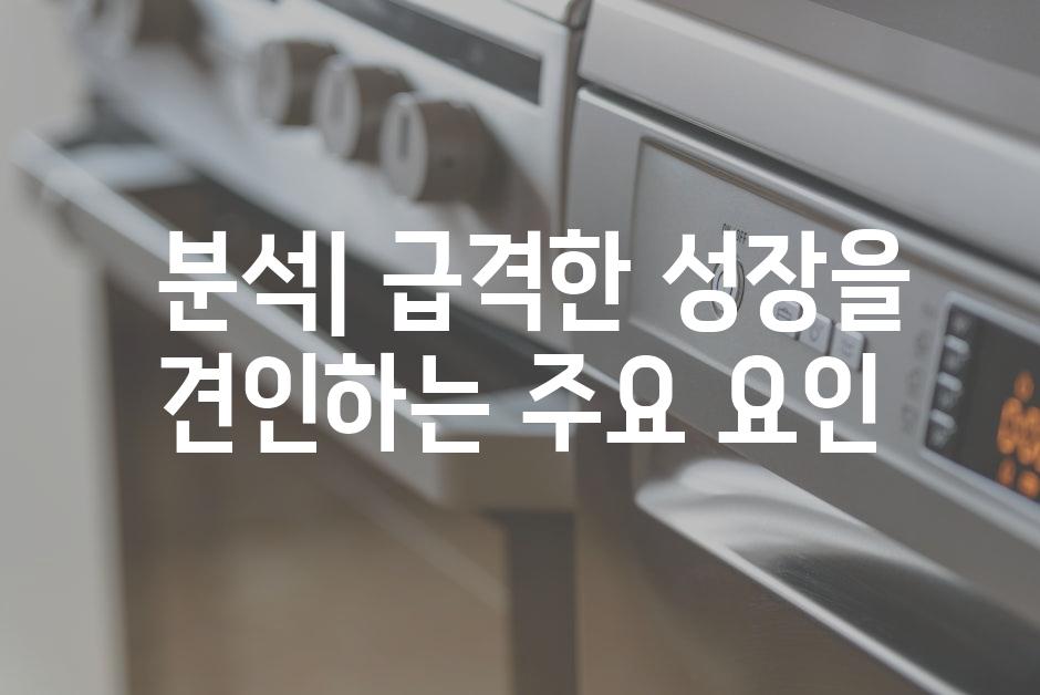  분석| 급격한 성장을 견인하는 주요 요인