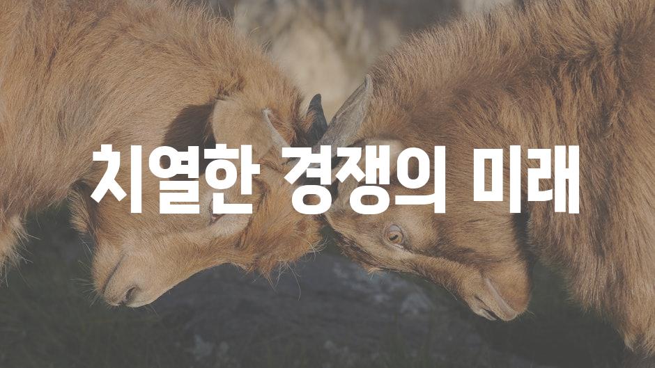  치열한 경쟁의 미래