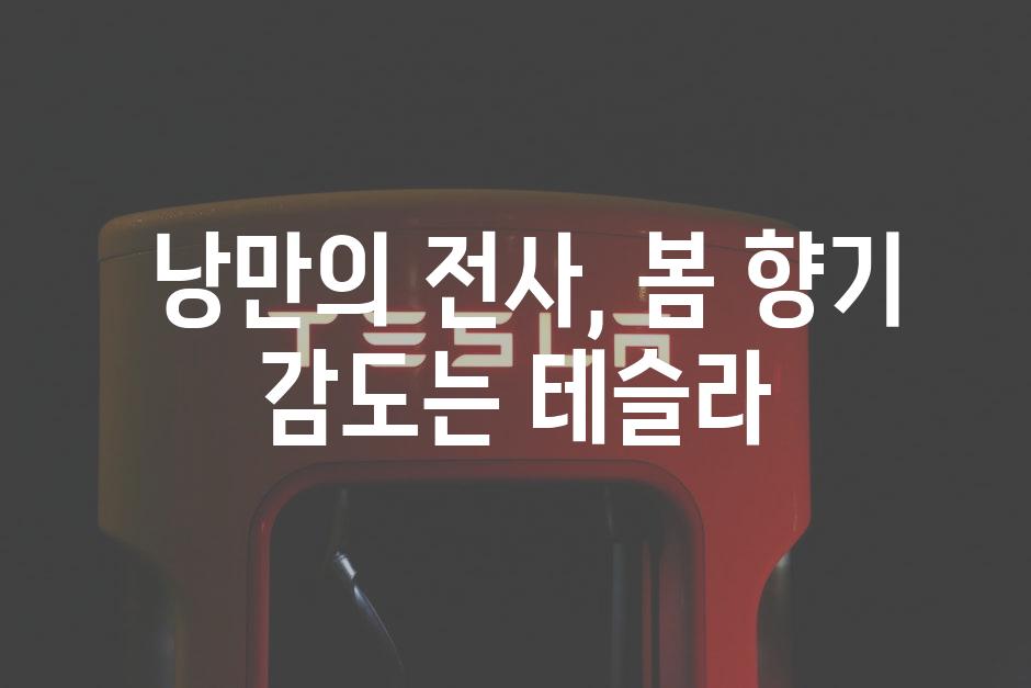  낭만의 전사, 봄 향기 감도는 테슬라