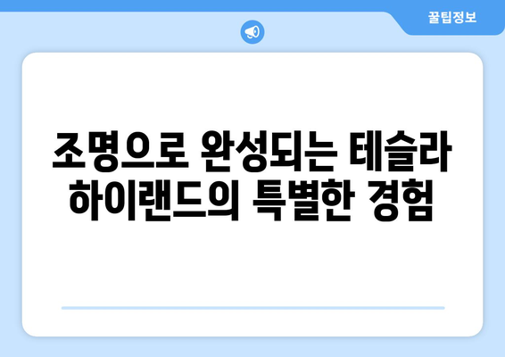 테슬라 하이랜드 인테리어| 향상된 조명 시스템의 모든 것 | 실내 디자인, 혁신, 고급 기능