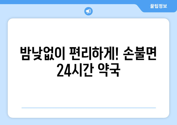 전라남도 함평군 손불면 24시간 토요일 일요일 휴일 공휴일 야간 약국