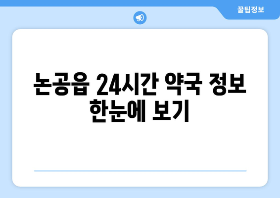 대구시 달성군 논공읍 24시간 토요일 일요일 휴일 공휴일 야간 약국