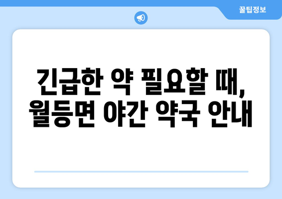 전라남도 순천시 월등면 24시간 토요일 일요일 휴일 공휴일 야간 약국