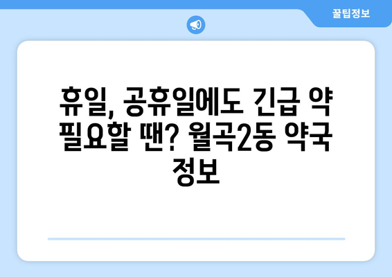 광주시 광산구 월곡2동 24시간 토요일 일요일 휴일 공휴일 야간 약국