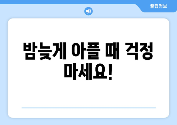 서울시 은평구 구산동 24시간 토요일 일요일 휴일 공휴일 야간 약국