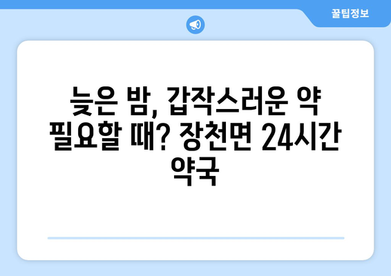 경상북도 구미시 장천면 24시간 토요일 일요일 휴일 공휴일 야간 약국