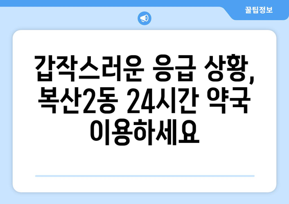 울산시 중구 복산2동 24시간 토요일 일요일 휴일 공휴일 야간 약국