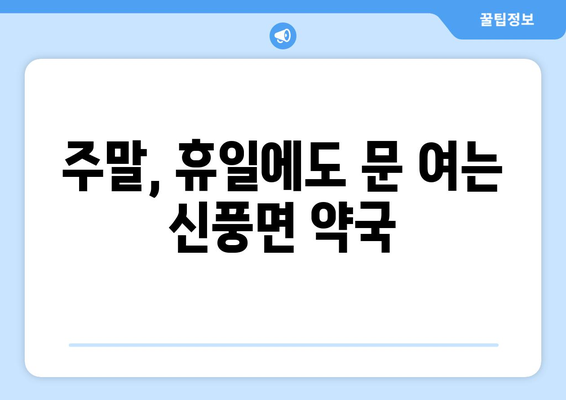 충청남도 공주시 신풍면 24시간 토요일 일요일 휴일 공휴일 야간 약국