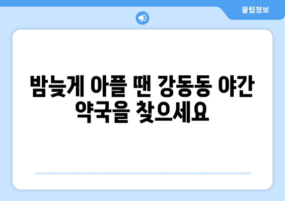 부산시 강서구 강동동 24시간 토요일 일요일 휴일 공휴일 야간 약국