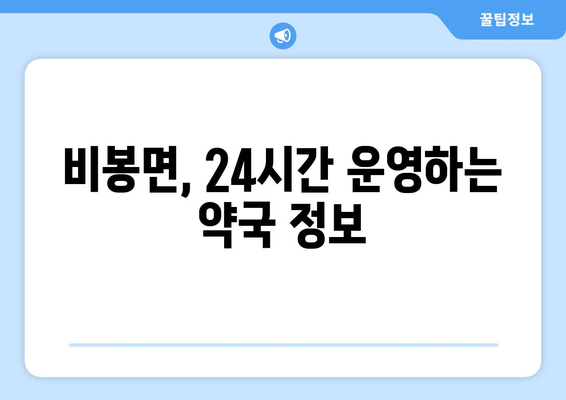 충청남도 청양군 비봉면 24시간 토요일 일요일 휴일 공휴일 야간 약국