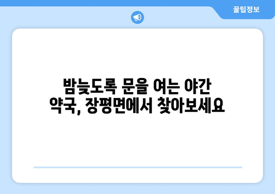 충청남도 청양군 장평면 24시간 토요일 일요일 휴일 공휴일 야간 약국