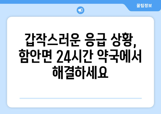 경상남도 함안군 함안면 24시간 토요일 일요일 휴일 공휴일 야간 약국