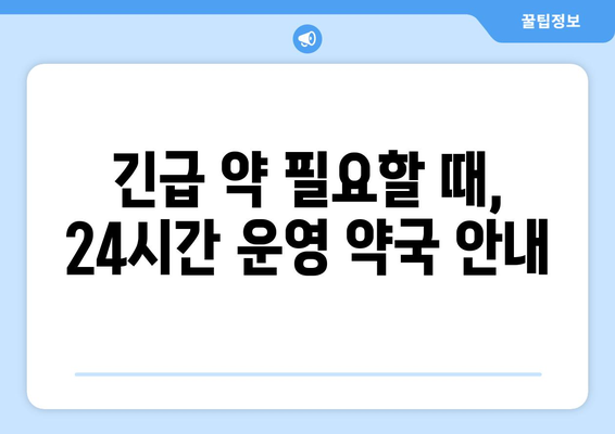 전라남도 신안군 자은면 24시간 토요일 일요일 휴일 공휴일 야간 약국