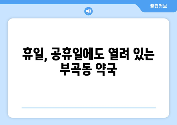 강원도 동해시 부곡동 24시간 토요일 일요일 휴일 공휴일 야간 약국