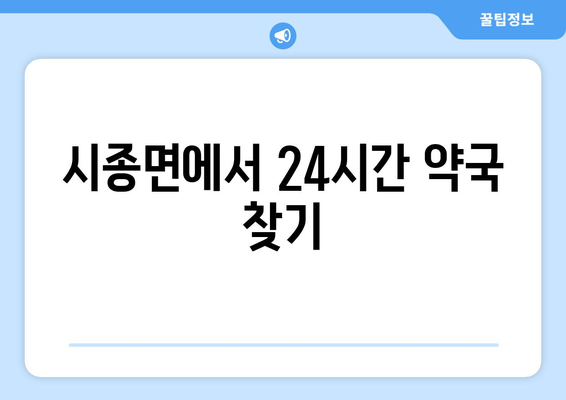 전라남도 영암군 시종면 24시간 토요일 일요일 휴일 공휴일 야간 약국